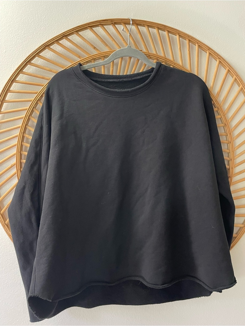 Frank and Eileen Women's Black Pullover Sweatshirt size L